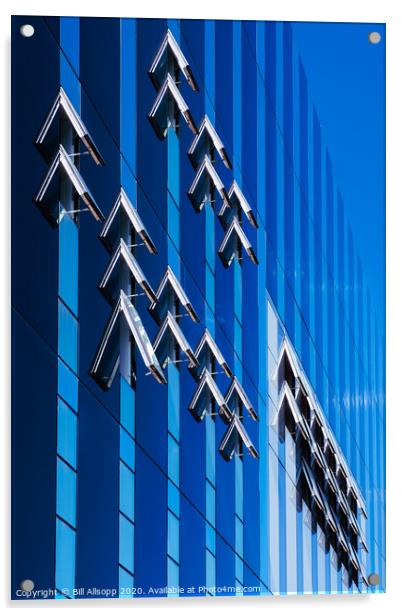 Cube windows #1 Acrylic by Bill Allsopp