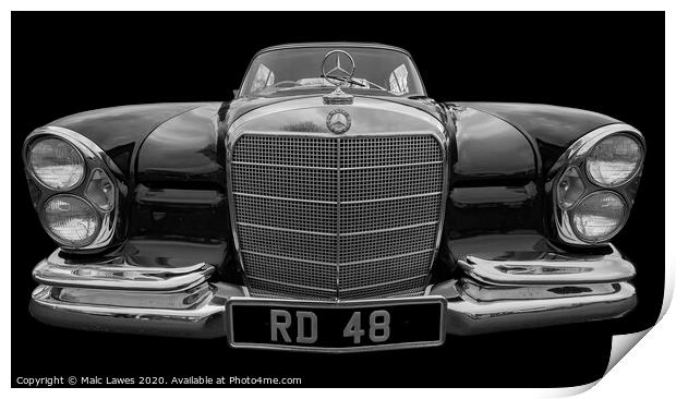 Mercedes Benz  Print by Malc Lawes