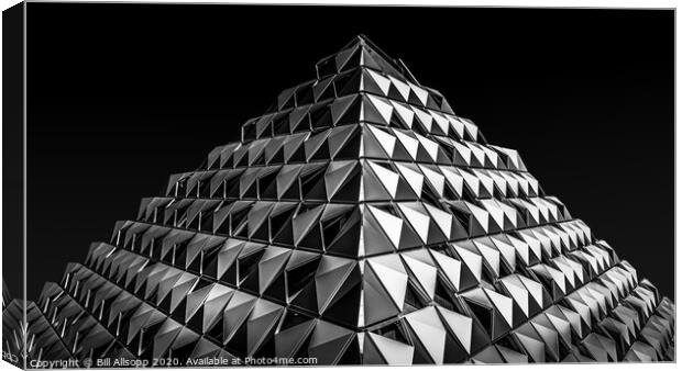Parking Pyramids. Canvas Print by Bill Allsopp