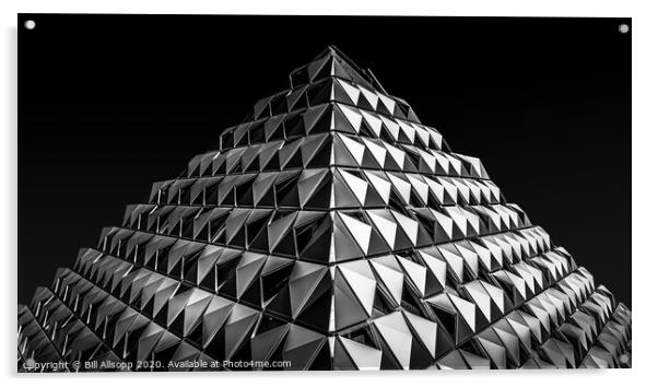 Parking Pyramids. Acrylic by Bill Allsopp