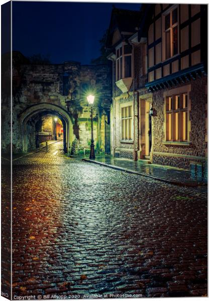 Turret Gateway #2. Canvas Print by Bill Allsopp