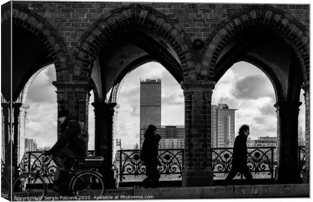 The arches Canvas Print by Sergio Falzone