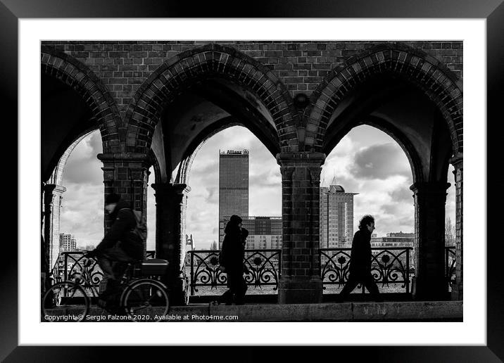 The arches Framed Mounted Print by Sergio Falzone
