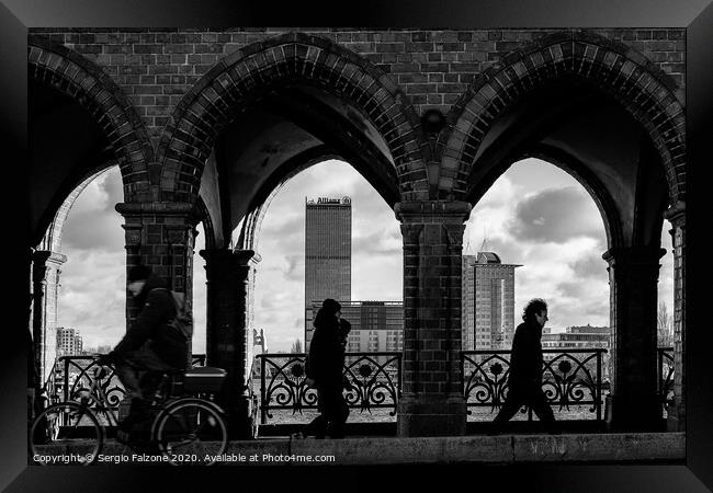 The arches Framed Print by Sergio Falzone