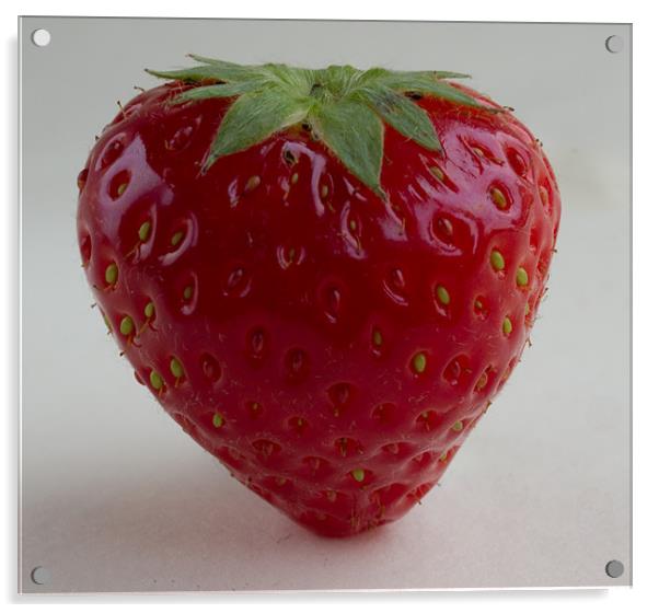 Strawberry Acrylic by Emma Kenmore