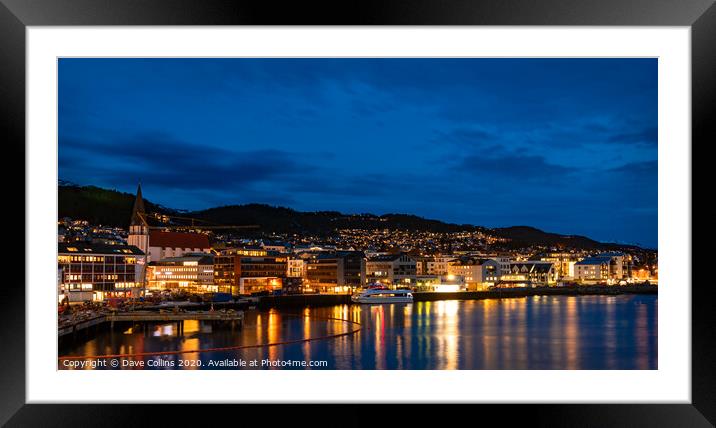 Molde, Norway Framed Mounted Print by Dave Collins