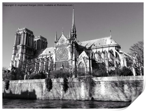 Notre Dame Cathedral  Print by Angharad Morgan