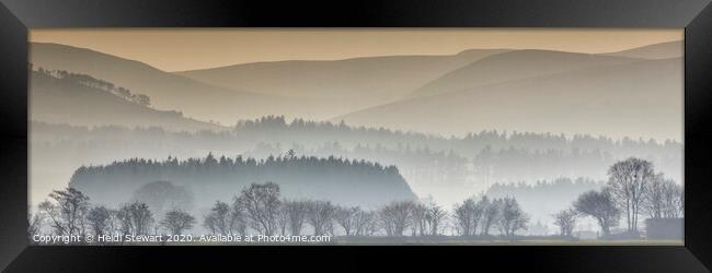 Brecon Beacons National Park Framed Print by Heidi Stewart