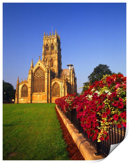 St Georges Church,Doncaster Print by Darren Galpin