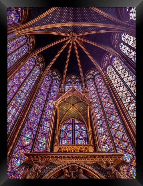 Sainte-Chapelle Framed Print by Jeff Whyte