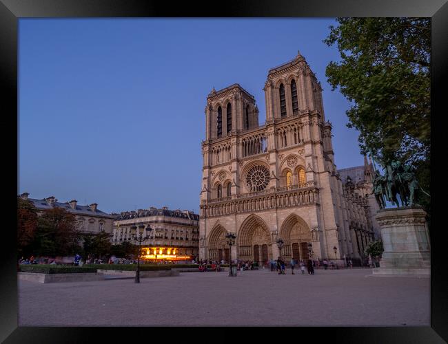 Notre Dame de Paris Framed Print by Jeff Whyte