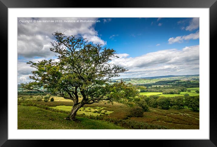 Endless Countryside on a Summer's Day Framed Mounted Print by Lee Kershaw