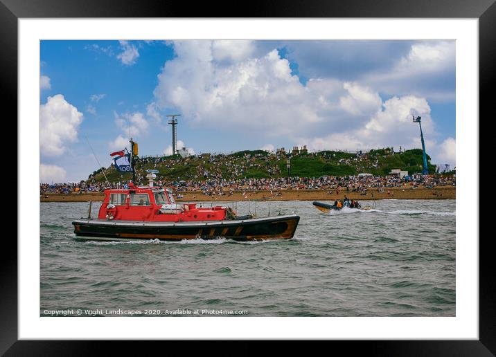 Festival Of The Sea  Framed Mounted Print by Wight Landscapes