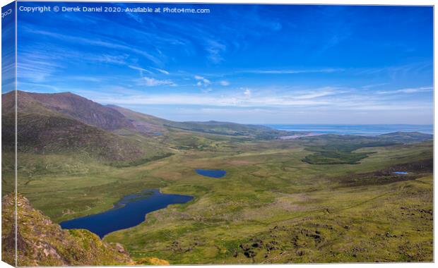 The View From Conor Pass Canvas Print by Derek Daniel