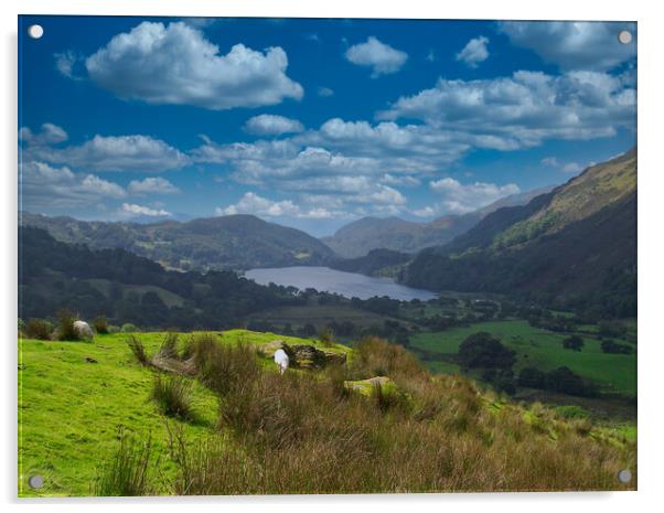 Welsh Hills Acrylic by Hectar Alun Media