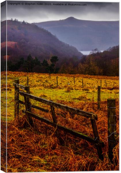 Outdoor field Canvas Print by Stephen Hollin
