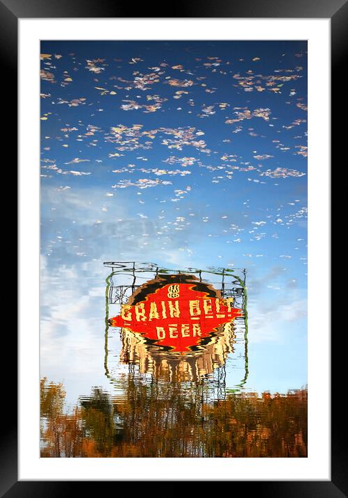 Beero on the River Framed Mounted Print by Jim Hughes