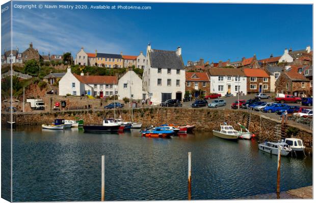 Crail, East Neuk of Fife, Scotland Canvas Print by Navin Mistry