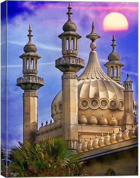 Domes and Minarets Canvas Print by Chris Lord