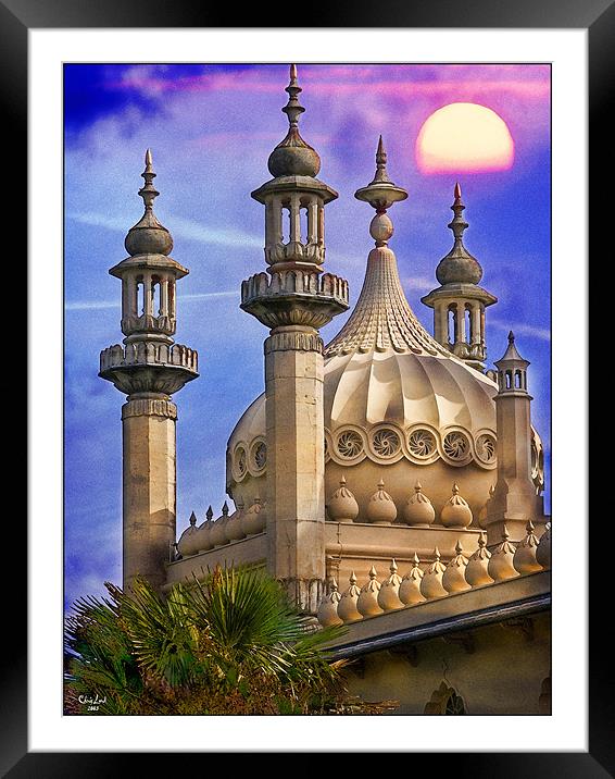 Domes and Minarets Framed Mounted Print by Chris Lord