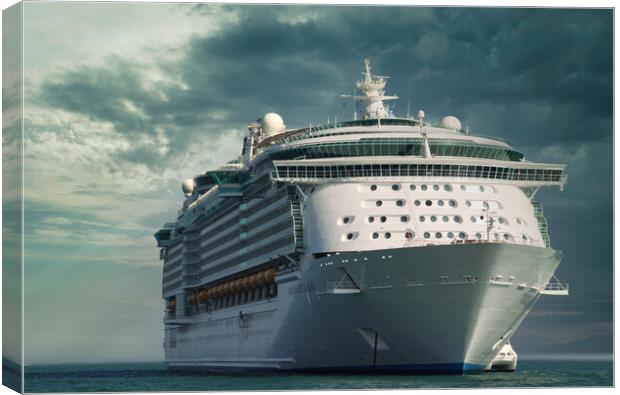 Independence of the seas  Canvas Print by Hectar Alun Media