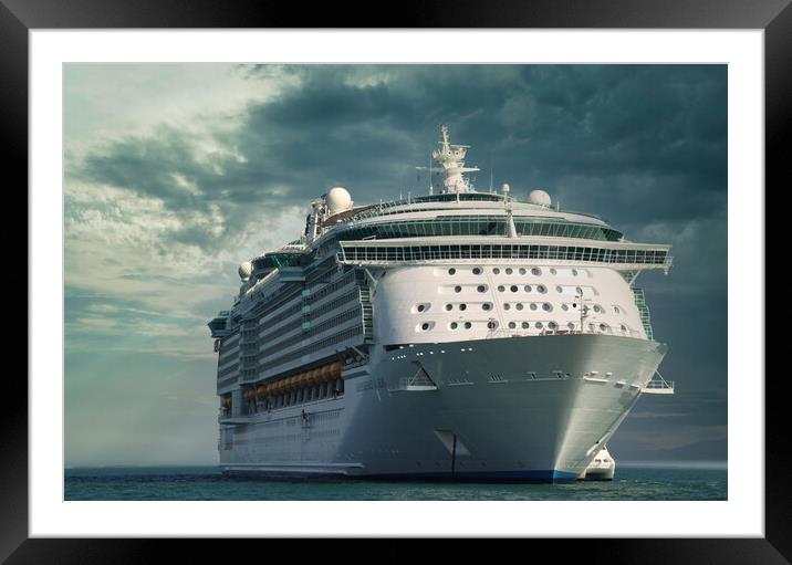 Independence of the seas  Framed Mounted Print by Hectar Alun Media