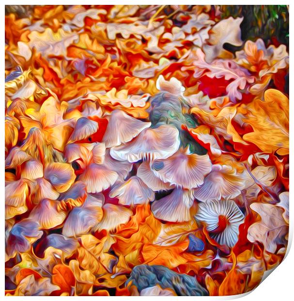 Autumn Mixture Print by Clive Eariss