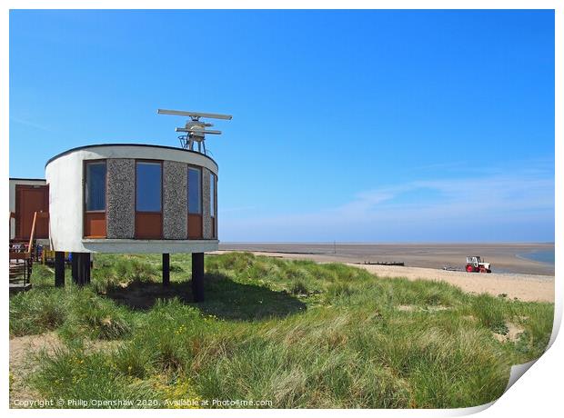 Fleetwood Radar  Print by Philip Openshaw