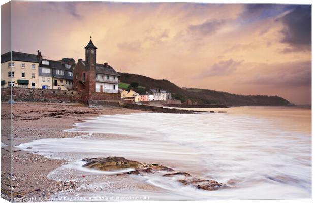 Dawn at Kingsands Canvas Print by Andrew Ray