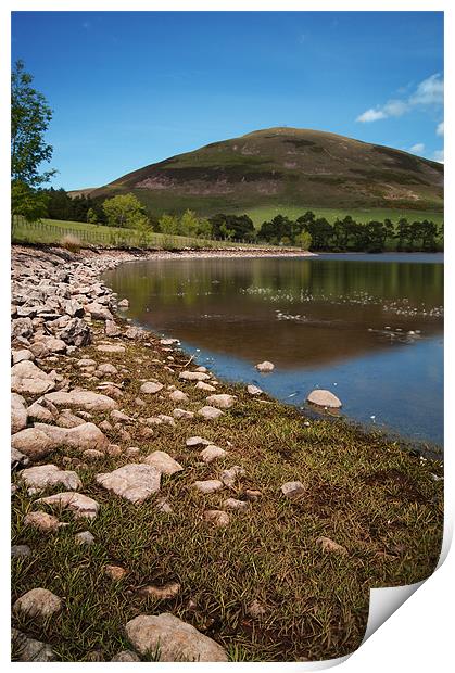Glencoe Reservoir Pentlands Print by Keith Thorburn EFIAP/b