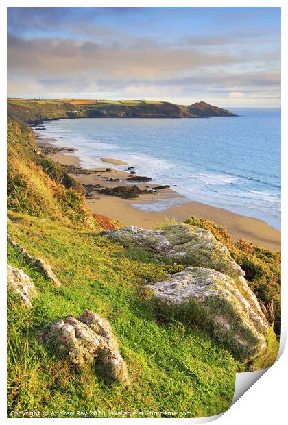 Whitsand Bay Print by Andrew Ray