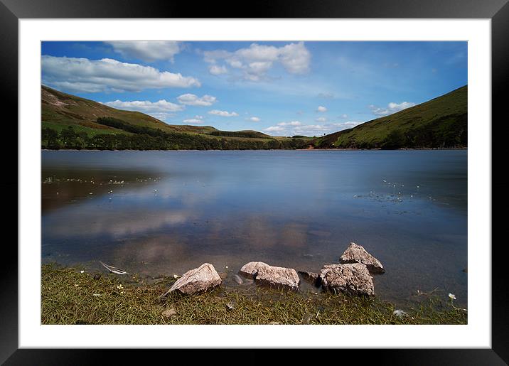 Glencoe Reservoir Framed Mounted Print by Keith Thorburn EFIAP/b