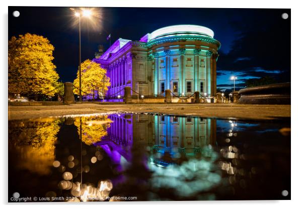 ST Georges Hall Acrylic by Louis Smith