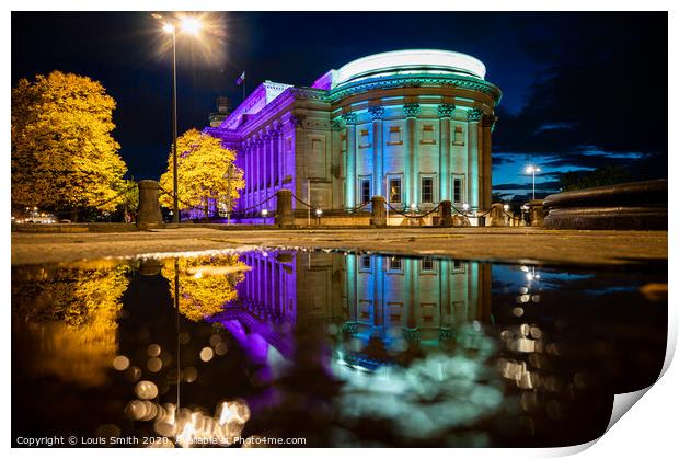 ST Georges Hall Print by Louis Smith