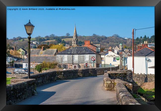 lostwithiel cornwall Framed Print by Kevin Britland