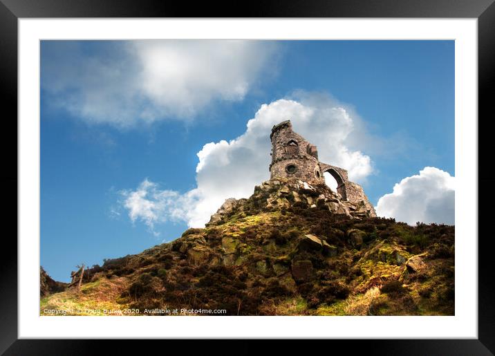 Mow Cop Framed Mounted Print by Doug Burke