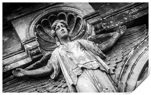Angel of Glasgow Print by David Jeffery