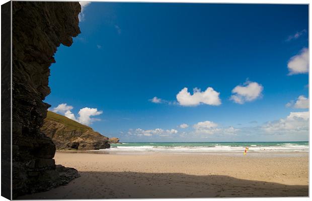 Portreath, Cornwall Canvas Print by Eddie Howland