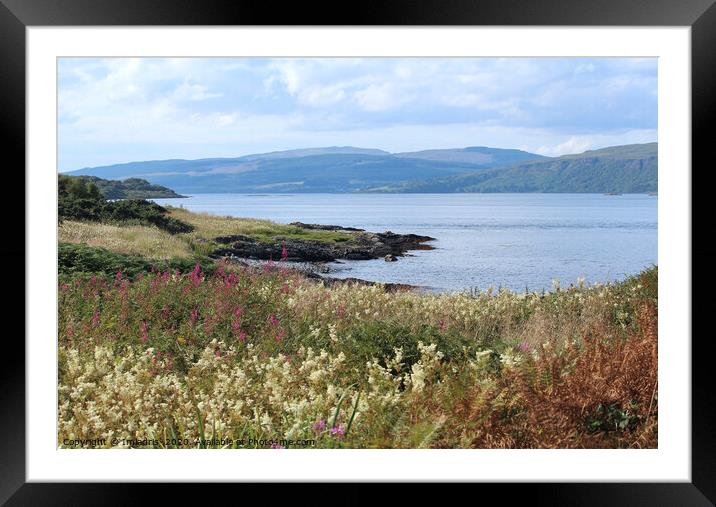 The Sound of Mull, Scotland Framed Mounted Print by Imladris 