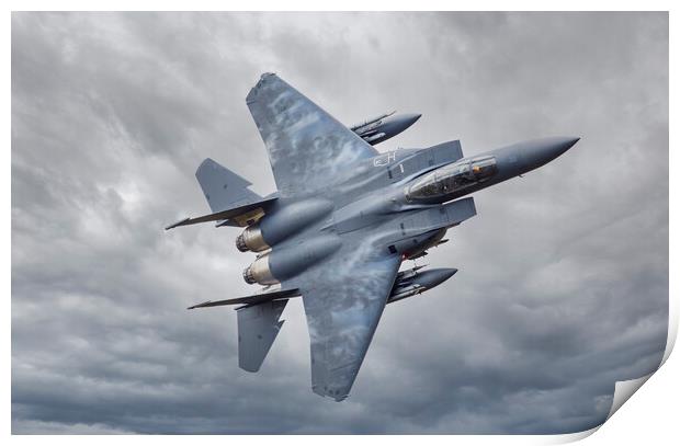 F15 Eagle Low Level Print by Rory Trappe