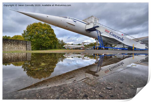 Concorde. Print by Jason Connolly