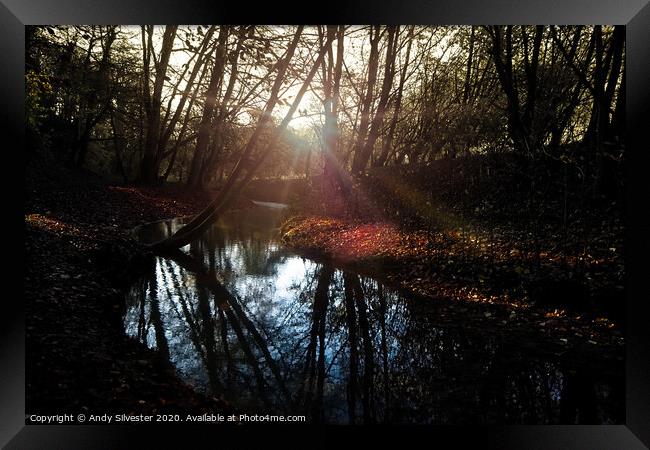 Welton Vale  Framed Print by Andy Silvester