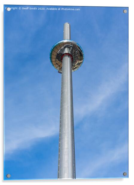 i360 Observation Tower in Brighton Acrylic by Geoff Smith