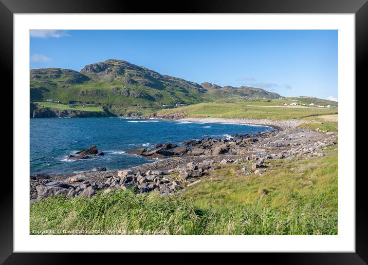 Muckross Penisular from Muckros Head, Co Donegal, Ireland Framed Mounted Print by Dave Collins