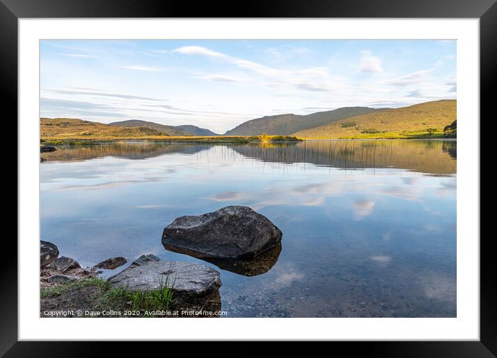 Lough Veagh, Glenveagh National Park, Donegal, Ireland Framed Mounted Print by Dave Collins