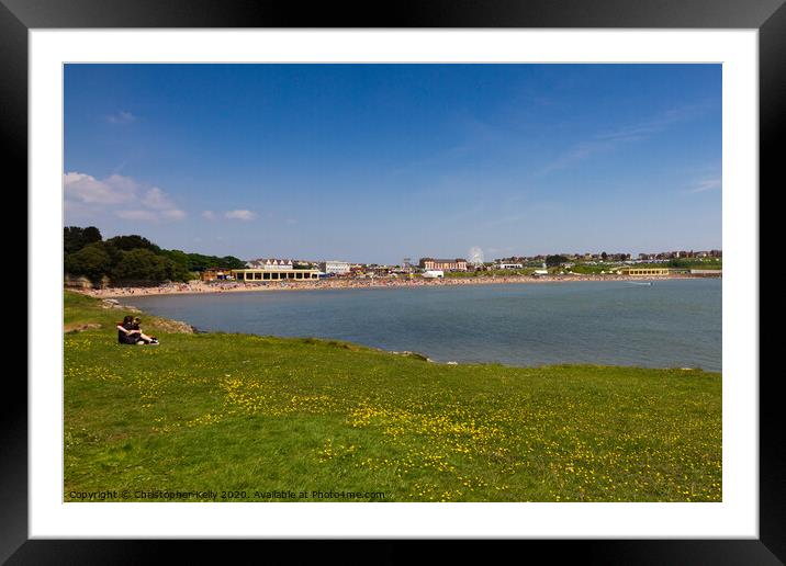Barry island  Framed Mounted Print by Christopher Kelly