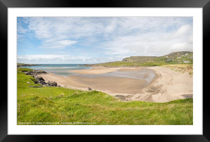Glencolmcille Beach, Co Donegal, Ireland Framed Mounted Print by Dave Collins