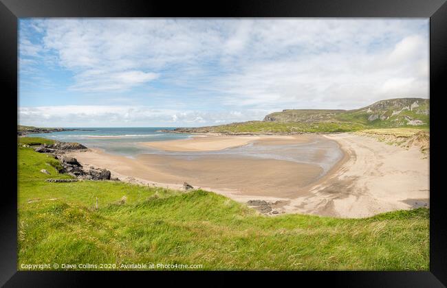 Glencolmcille Beach, Co Donegal, Ireland Framed Print by Dave Collins