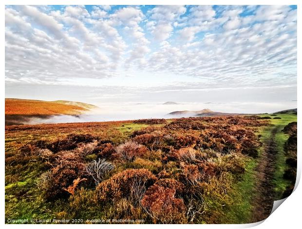 Outdoor stonerock Print by Lauren Bywater