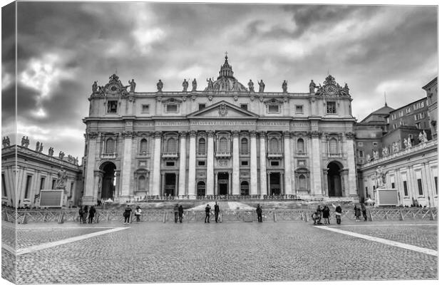 The street of St Peter Canvas Print by Naylor's Photography